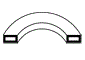 Труба прямоугольная (вертикально
